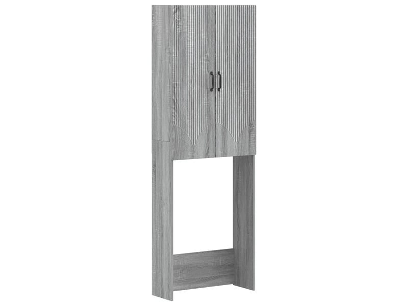 Armoire de toilette, meuble de toilette hoorn sonoma gris 66x25.5x190 cm - Conforama A