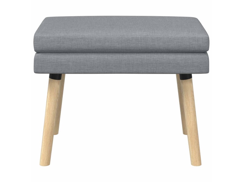  Banc d'entrée, banc à double couche gris clair 60x40x46 cm tissu  - Conforama E