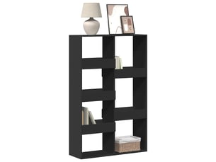Bibliotheque coloris  noir  <strong></strong> <strong></strong> - 100 cm x 155.5 cm
