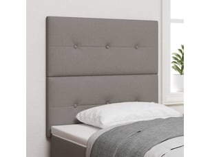 Tete de lit A poser largeur 90 cm taupe