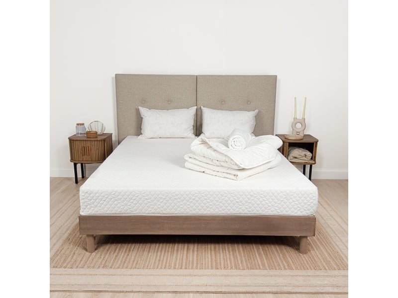 Pack couette, oreillers, protège-matelas doux sommeil 140x190_200 cm 4UB.PD.NDC.1419 - Conforama A