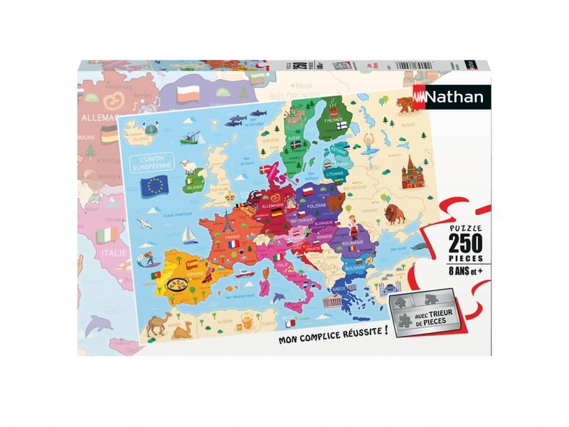 Puzzle 250p carte d'europe 86879 - Conforama A