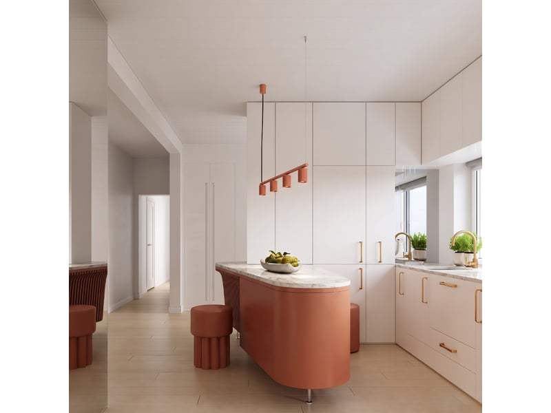 Lustre rayo 4 ocre rouge aluminium moderne 208x122x6cm SL.3200 - Conforama C