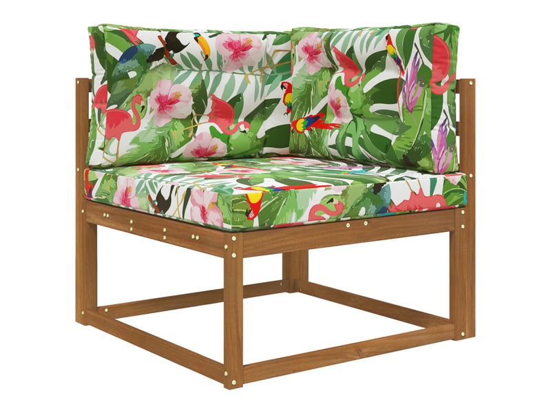  Coussin de canapé d'extérieur, coussin de chaise polyester coloré 80 x 80 cm cf54068  - Conforama C