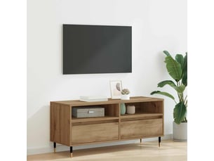 Meuble tv coloris marron 34.5 cm <strong></strong> <strong></strong>