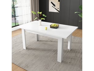 Table de salle à manger relevable avec espace de rangement dissimulé, style moderne, pour cuisine, 120 × 70 cm