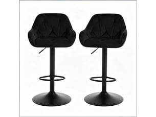 tabouret de bar ATELIER CONFORTIEL - noir vendu Par paire