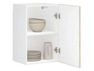 Meuble de rangement, armoire murale de cuisine porto chêne sonoma bois d'ingénierie shl900