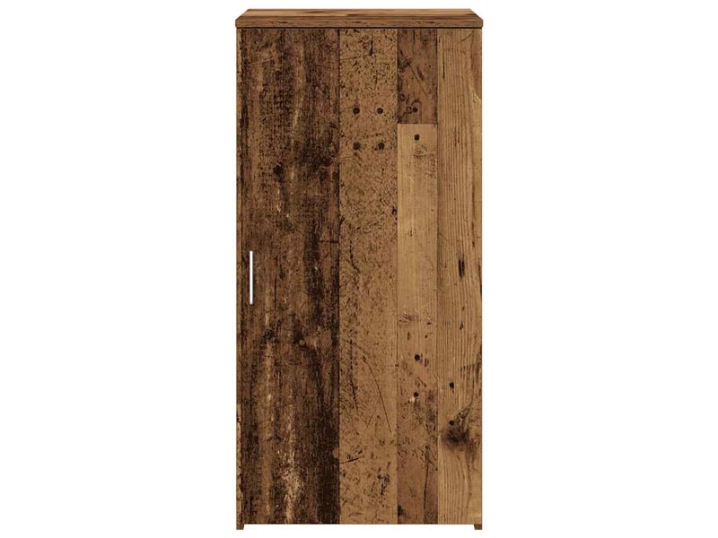  Armoire rangement salon vieux bois 50x45x103,5 cm bois d’ingénierie  - Conforama D