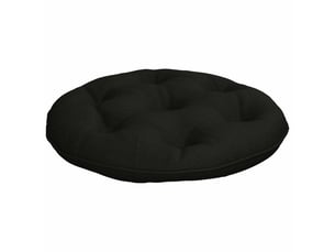 Coussin de chaise suspendue, coussin d'assise vianen 100 % polyester noir cf54286