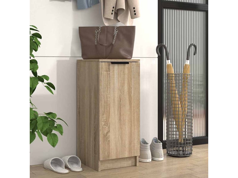  Meuble à chaussure, armoire à chaussures chêne sonoma 30x35x70 cm bois d'ingénierie  - Conforama B
