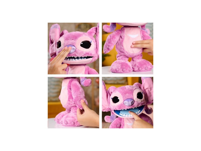  Peluche interactive angel 23 pouces rose avec 100+ sons et mouvements STI0886144312366 - Conforama C