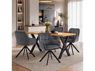 Ensemble table rectangulaire 4 chaise(s) <strong>GOEURVANT</strong> <strong></strong>