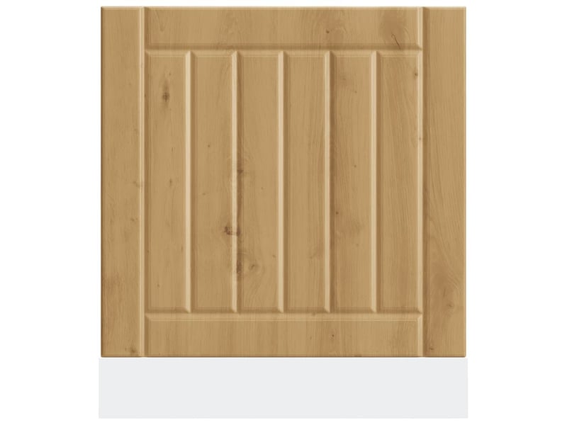  Panneau de lave-vaisselle chêne artisanal bois ingénierie  - Conforama D