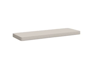 Coussin de banc, coussin d'assise, coussin pour chaisecanapé 1 pièce vught 100 % polyester blanc cf51631