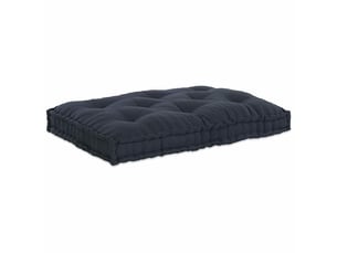 Coussin de canapé sur palette, coussin de chaise anthracite 120 x 80 x 12 cm tissu cf54214