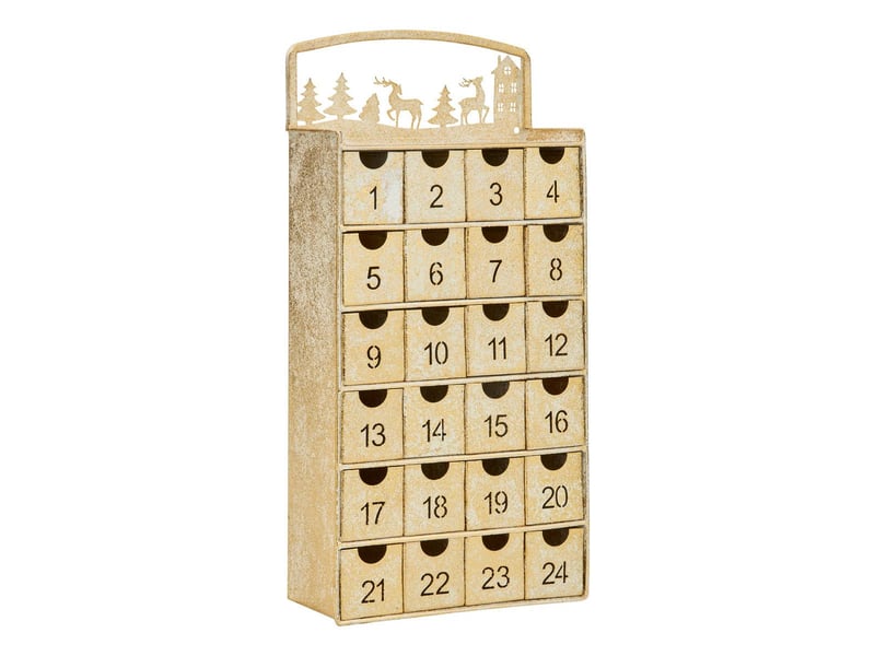  Calendrier metal or h50  - Conforama A