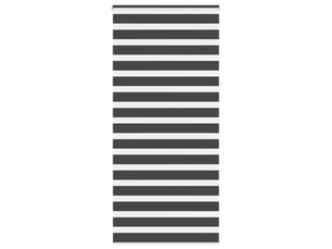 Store zèbre, store de fenêtre noir 115x200 cm largeur du tissu 110,9 cm polyester cf48864