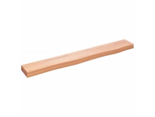 Étagère murale, étagère flottante, étagères de rangement marron clair 80x10x4 cm bois chêne massif traité