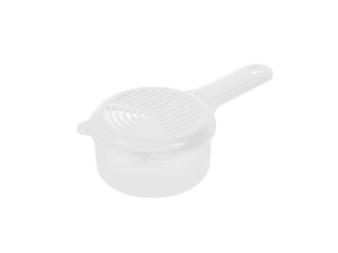 Petite passoire à myrtilles blanche poignée panier à fruits en plastique alimentaire bol à égouttage portable pour nettoyage et drainage accessoire la