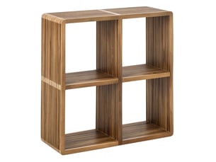 Étagère 4 cases en bois lars 80cm naturel