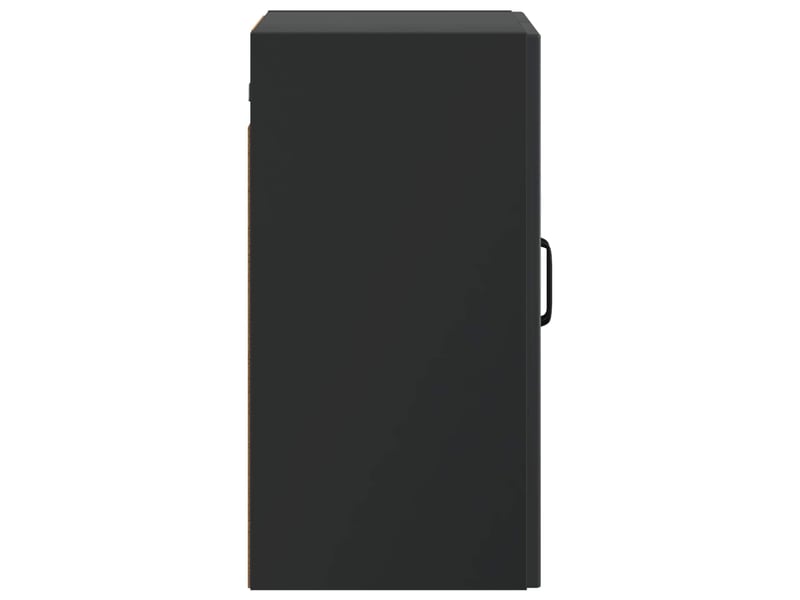  Armoire murale salon, meuble de rangement 59 x 31 x 60 cm bois d'ingénierie noir shl6591  - Conforama E