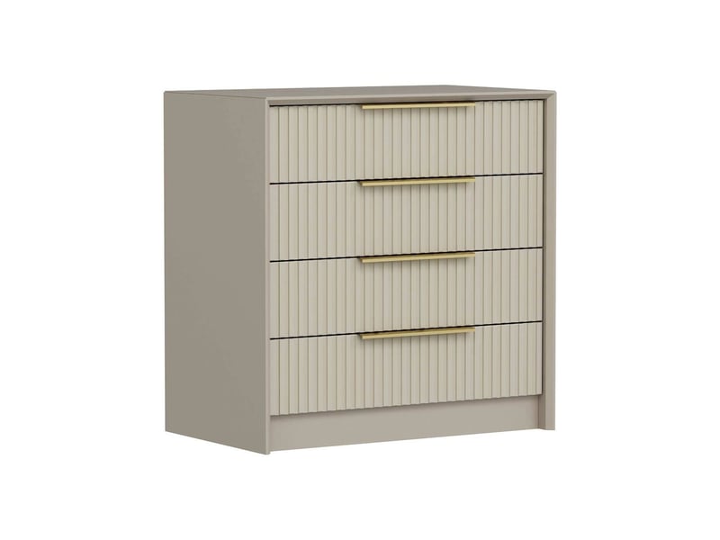  Commode fanoos, 7 tiroirs, 72x45x77h cm gris ciment Fanoos - Conforama A