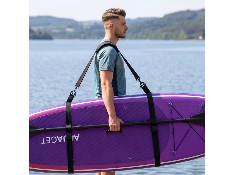  Sangle de transport aquaget® pour planches de sup – bandoulière universelle et réglable  - Conforama B