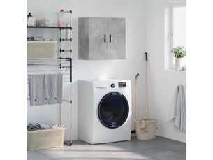 Armoire     <strong></strong> <strong></strong> coloris argenté largeur 60 cm