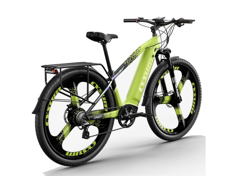 Vtt électrique cysum cm-520, 500 w, batterie 48 v 15 ah, vert CM-520 - Conforama E