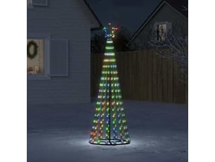 Sapin de noël - arbre de noël à led 275 led colorées 180 cm