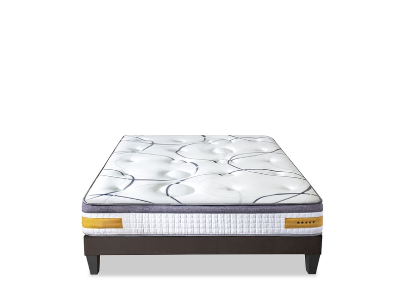 Ensemble matelas mémoire de forme copenhague avec sommier - 24 cm - 160x200 cm 4VP.PL.K15.1620 - Conforama A