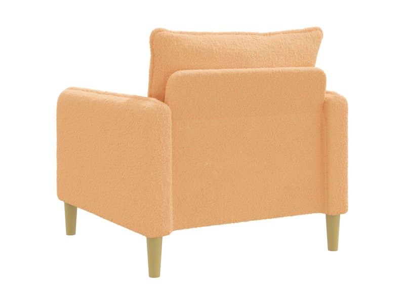  Vidaxl fauteuil xl beige bouclé  - Conforama E