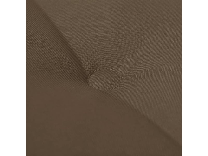  Coussin de banc de jardin 100 % polyester imperméable taupe 100 x 50 x 3 cm dec021749  - Conforama C