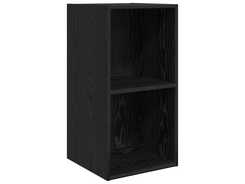  Ensemble meuble tv - banc tv - meuble de rangement 4 pcs chêne noir bois d'ingénierie  - Conforama E