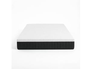 Matelas 140x190 cm <strong>DESVIAE</strong>  <strong></strong> Ressorts + mémoire de forme soutien Medium épaisseur 25 cm