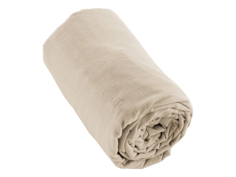 Drap housse candice toutes dimensions flanelle de coton l'effet papillon  - Conforama C