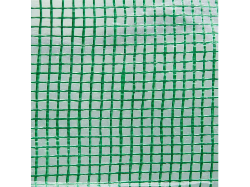  Serre tunnel 597x300x200 cm protection uv métal vert  - Conforama D