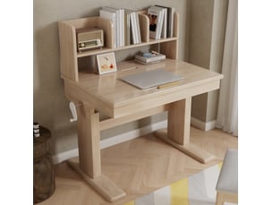Bureau enfant 92 cm coloris naturel