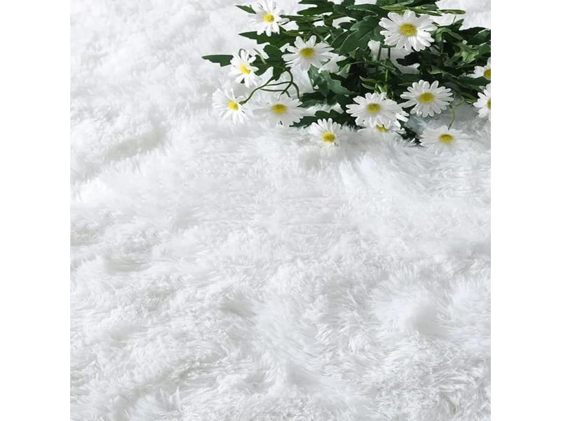  Tapis en fausse fourrure douce, 50 x 80 cm,tapis salon  - Conforama E