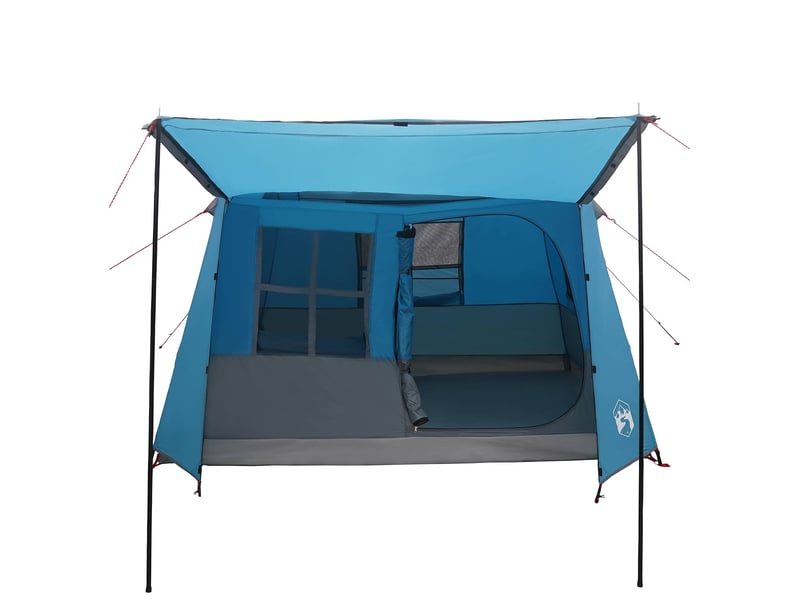  Tente tunnel, tente de camping bleu 275x240x200 cm  - Conforama D