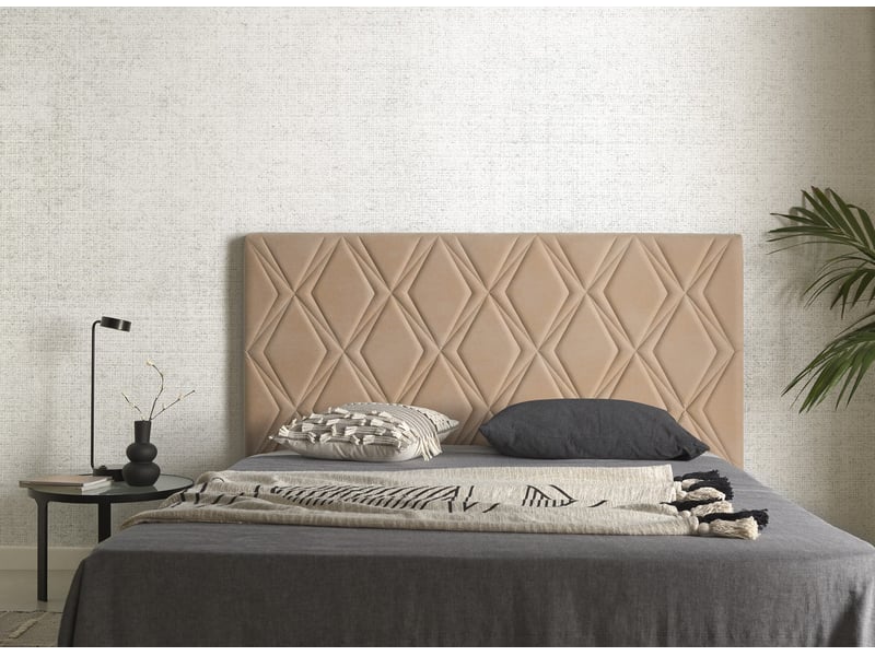  Tête de lit en tissu anti-taches rubí - tissu anti-taches, rembourrage mousse 8435720010305 - Conforama B