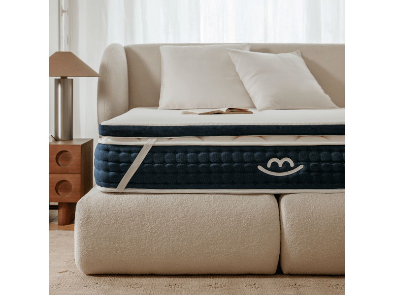  Surmatelas premium cloudy - 90x190x5cm - gel à mémoire de forme et tissu respirant - très moelleux Cloudy - Conforama B