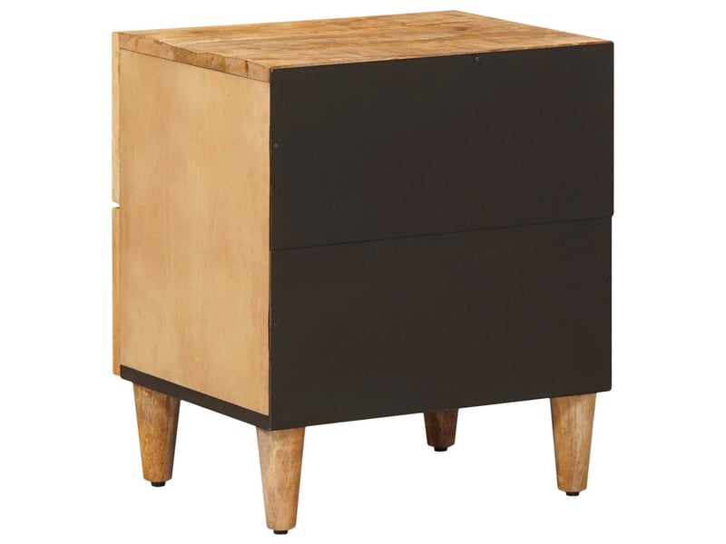  Table de chevet - cabinet de chevet - table de nuit 2 pièces marron 40 x 33,5 x 46 cm  - Conforama D