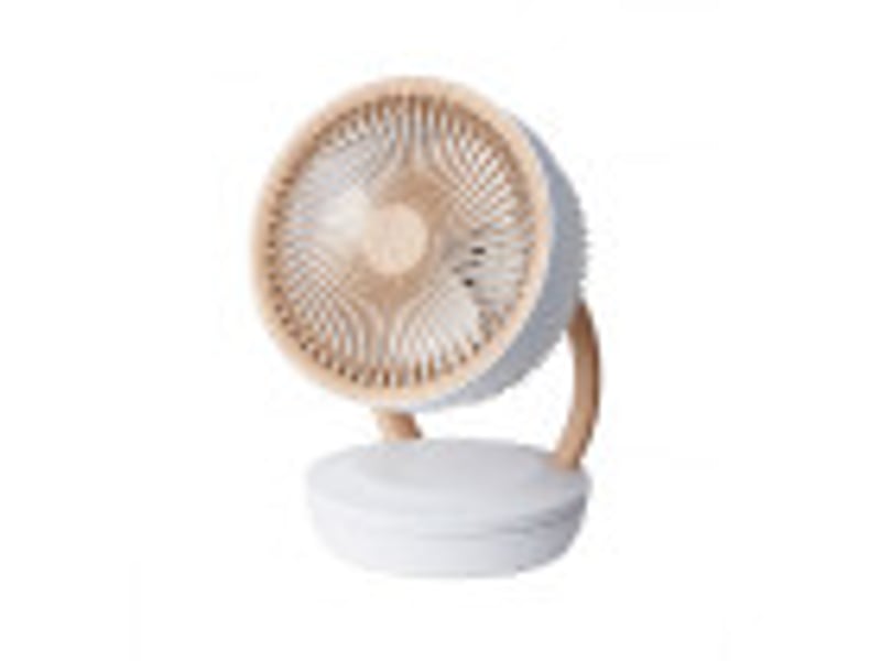 Fabrilamp ventilateur de table ruiseñor blanchêtre 45 w, 3 vitesses, avec télécommande et minuterie 236171068 - Conforama B