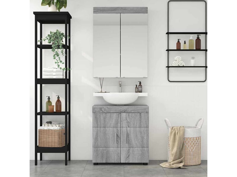  Ensemble de mobilier de salle de bain tulum 2 pièces cf64714  - Conforama D