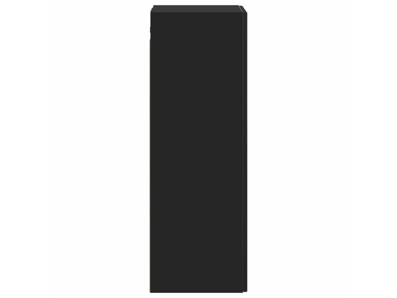  Cabinet salle de bain mural, meuble de rangement noir 33x34.5x60 cm shl9116  - Conforama D