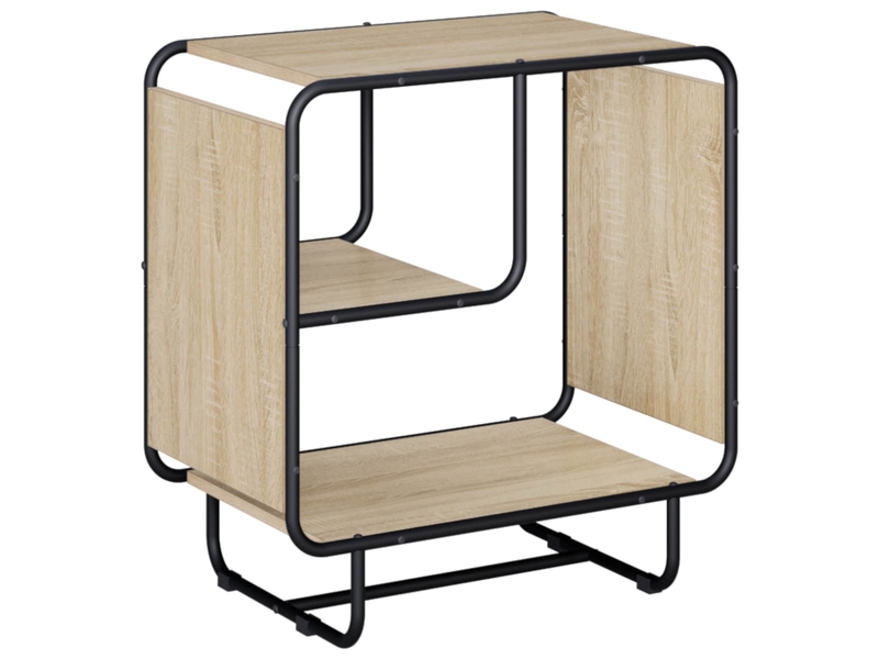 Buffet salon, buffet de rangement chêne sonoma 60x37,5x64,5 cm bois d'ingénierie - Conforama A
