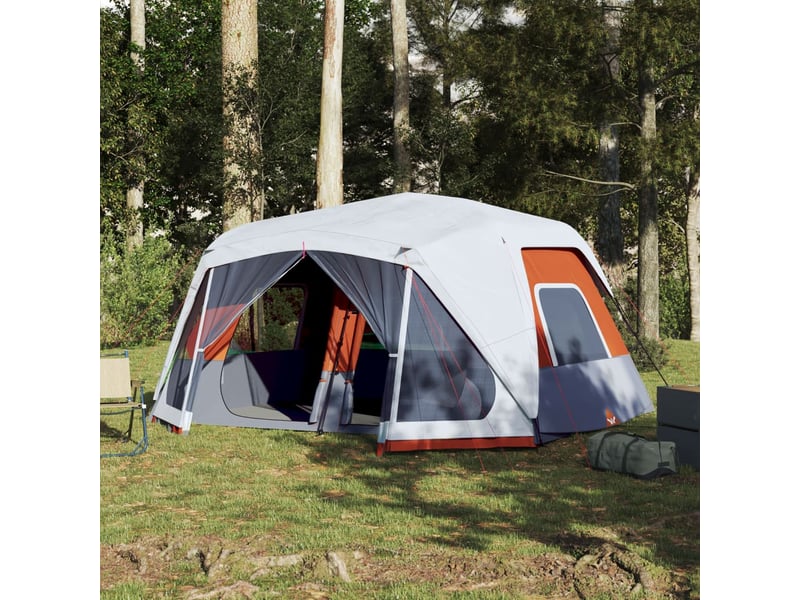  Tente de camping, tente familiale avec led 10 personnes libération rapide shl57915  - Conforama B