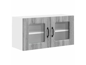 Meuble mural de cuisine | armoire de cuisine gris sonoma 80x31x40cm shl8760